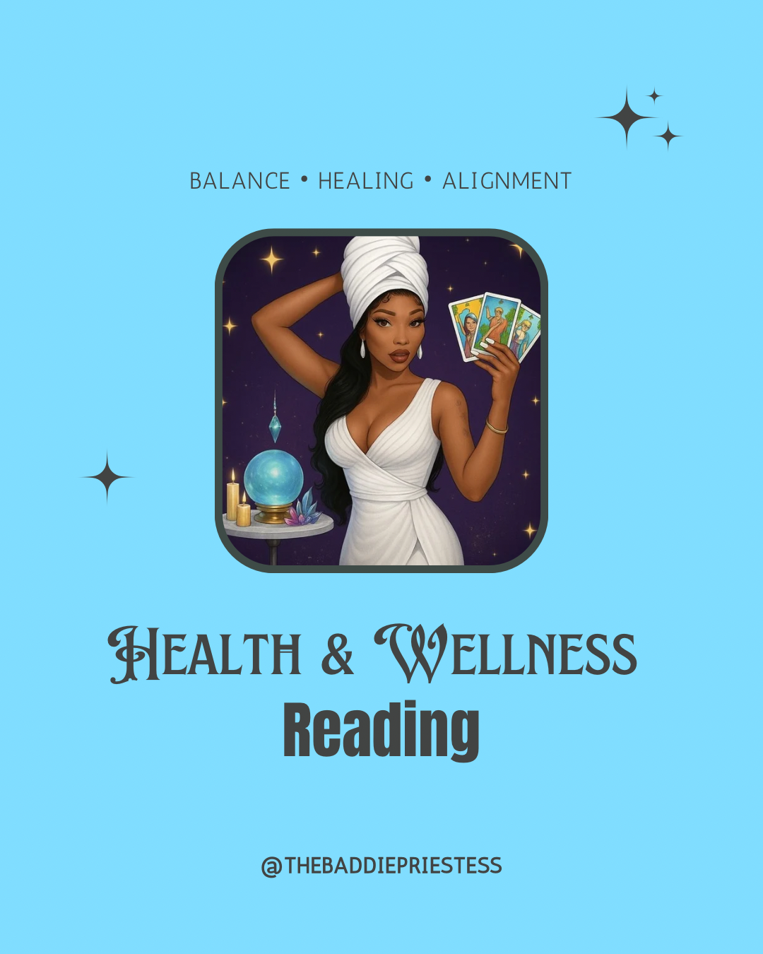 Health & Wellness Reading + Personalized Spiritual Guidance Card