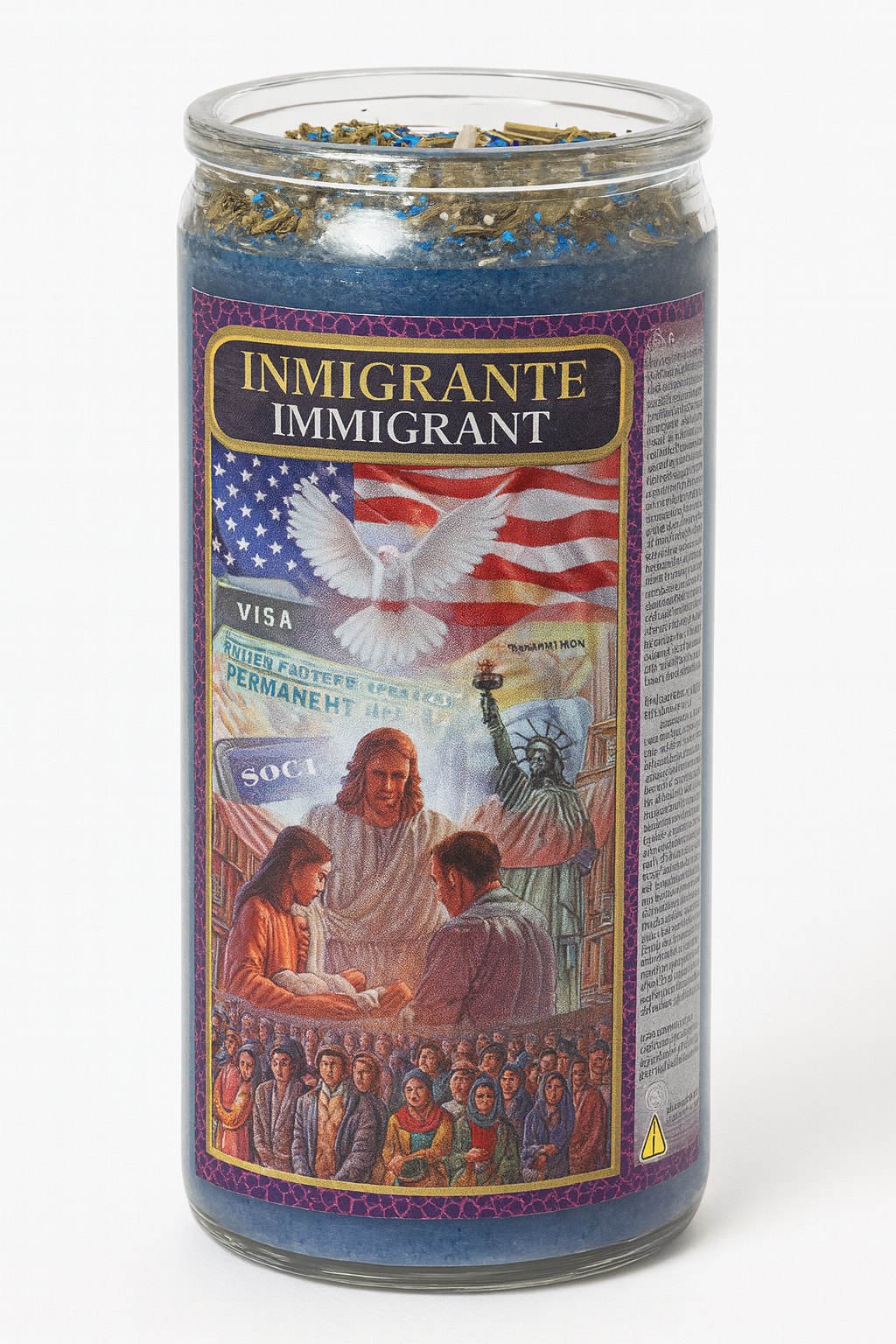 Immigration 3-Day Candle - Manifest Favor With Immigration Related Legal Issues