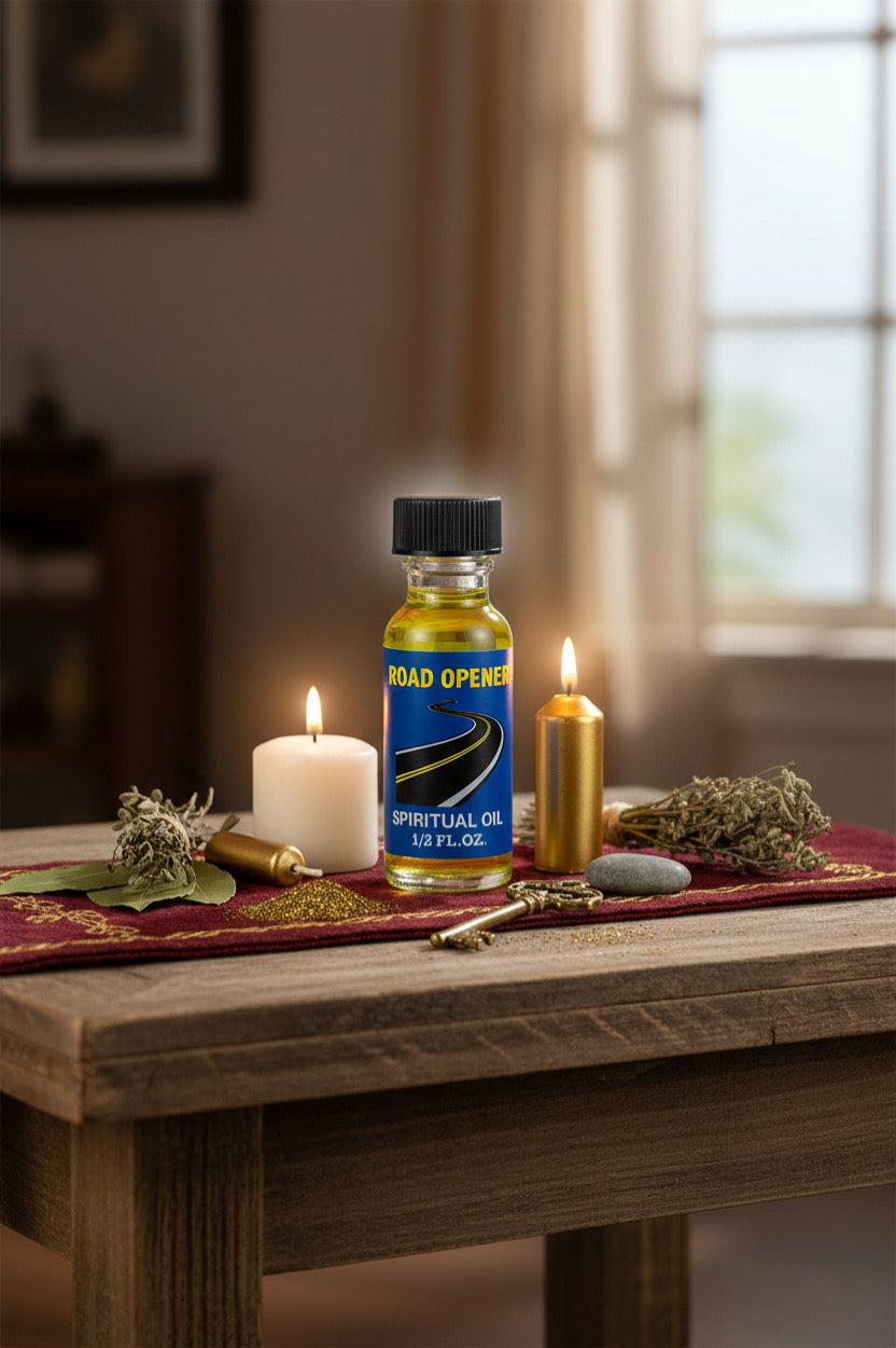 Road Opener Spiritual Oil | Clear Blockages • Open Doors • New Opportunities