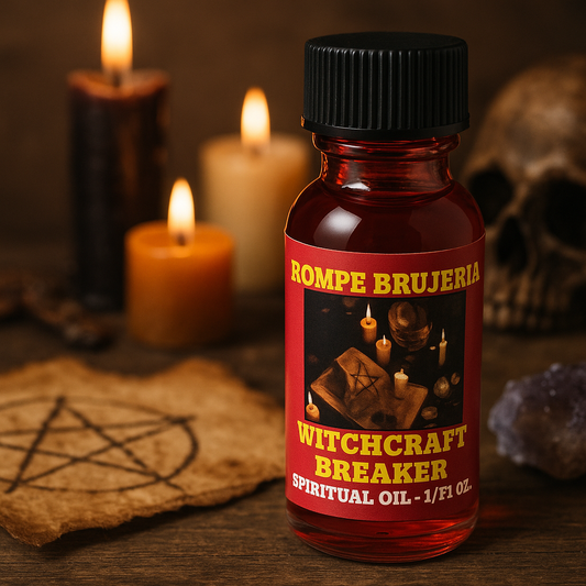 Witchcraft Breaker Oil - Rompe Brujeria - Protection Oil For Spiritual Use