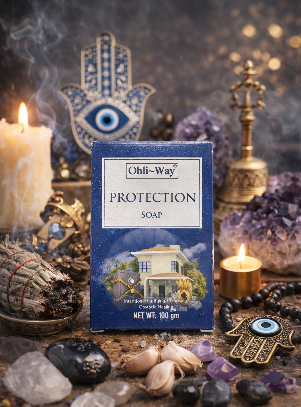 Spiritual Protection Soap - Cleansing & Protective Bath Bar (100g)