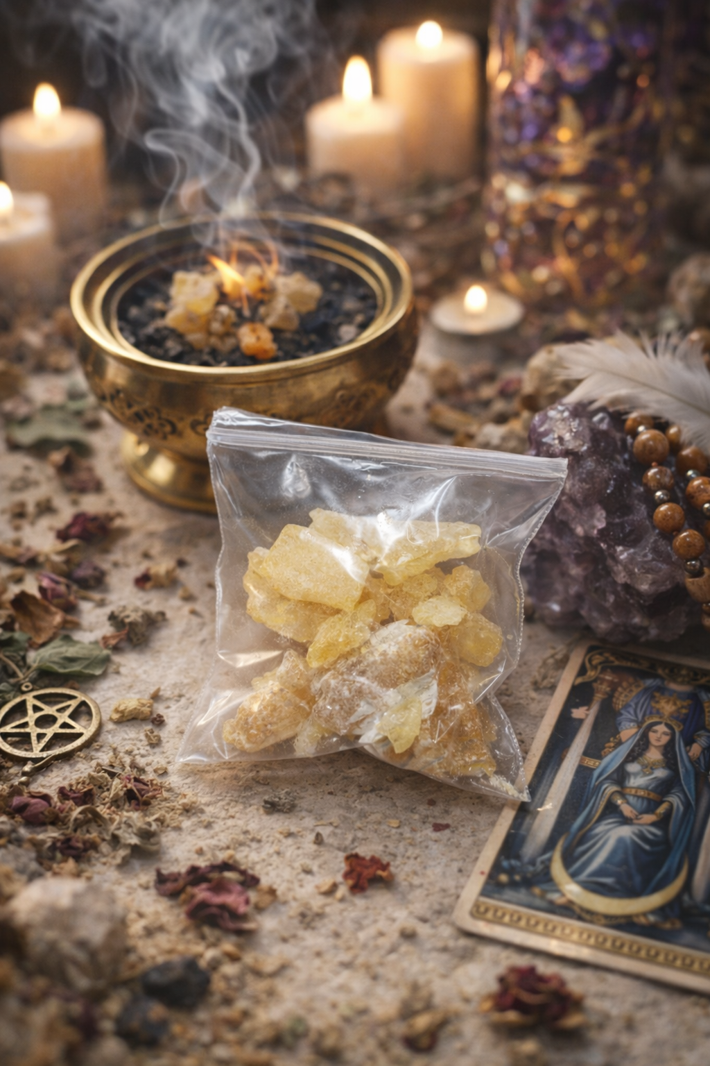 Frankincense Resin Tears – Natural Incense for Spiritual & Ritual Use