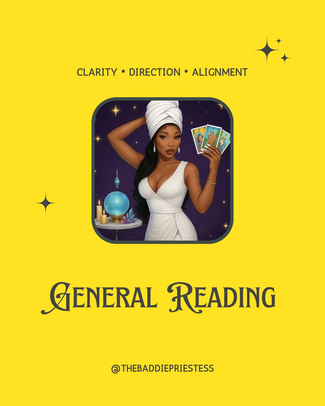 General Reading + Personalized Spiritual Guidance Card