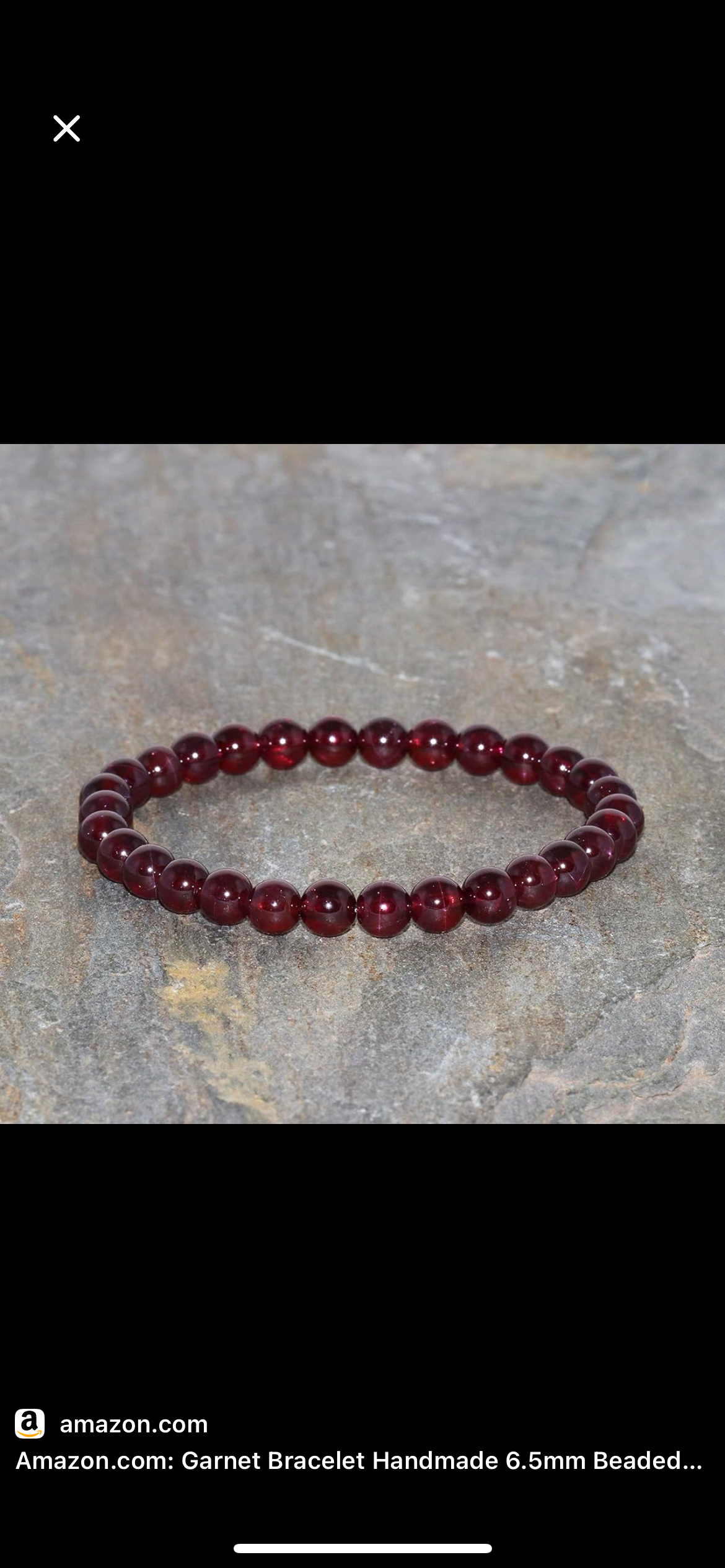 Garnet “Fire & Protection” Healing Bracelet — Passion, Creativity, Strength & Energy Transformation
