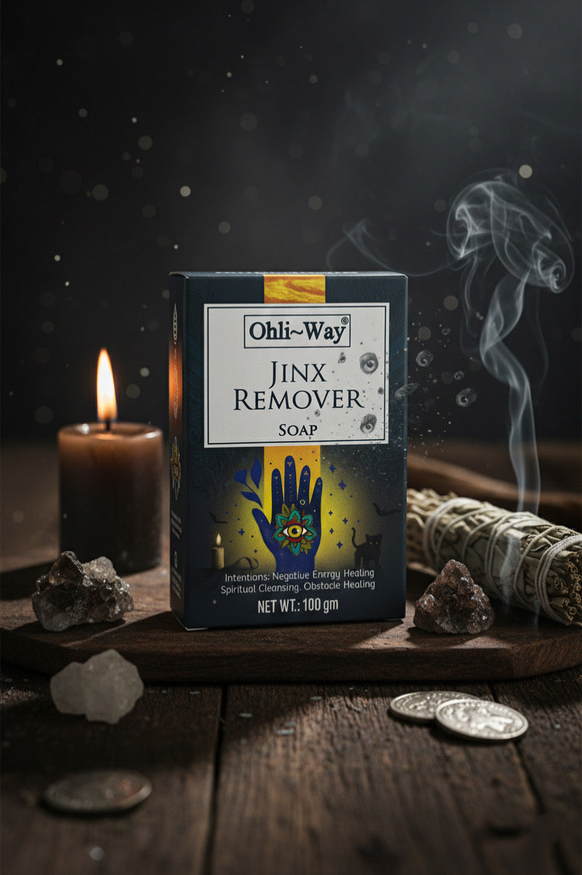 Jinx Remover Intention Soap (for Energy Reset & Protection) - Made With Herbs & Spices
