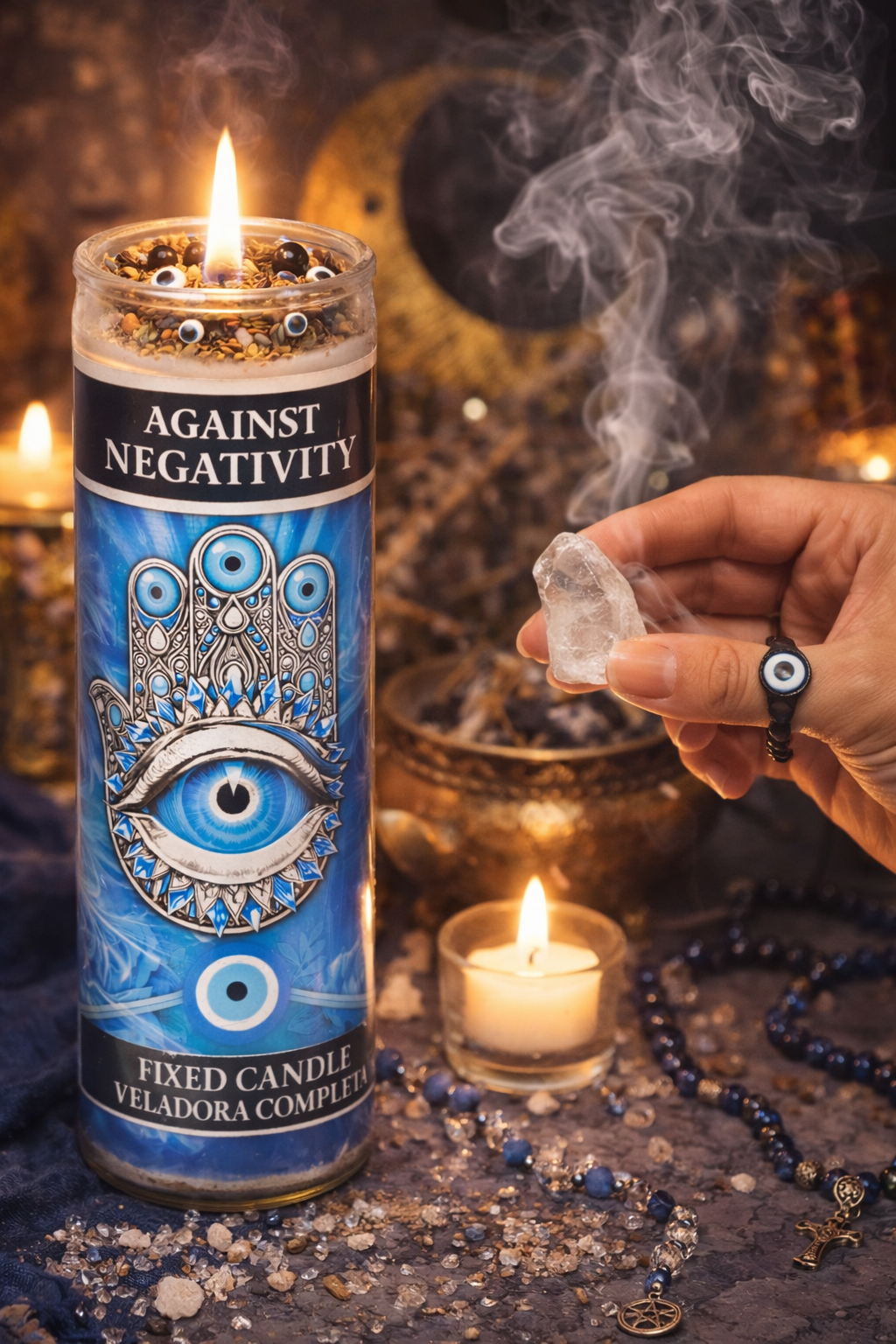 Against Negativity 7-Day Candle Ritual Kit