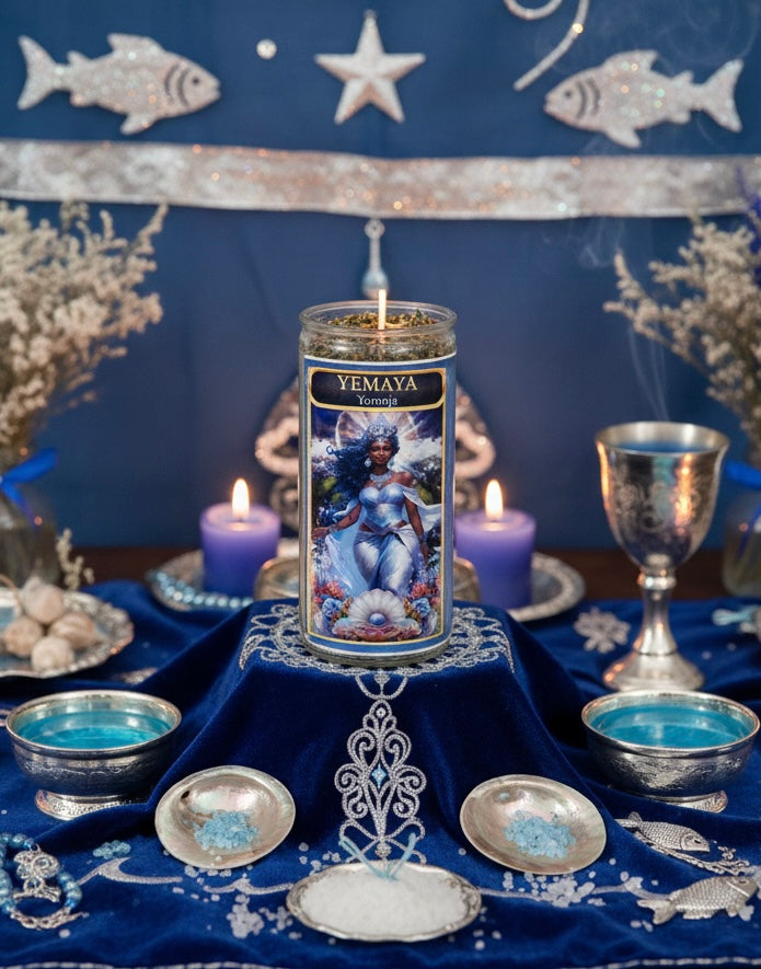 Yemoja Ocean Mother 3-Day Ritual Candle