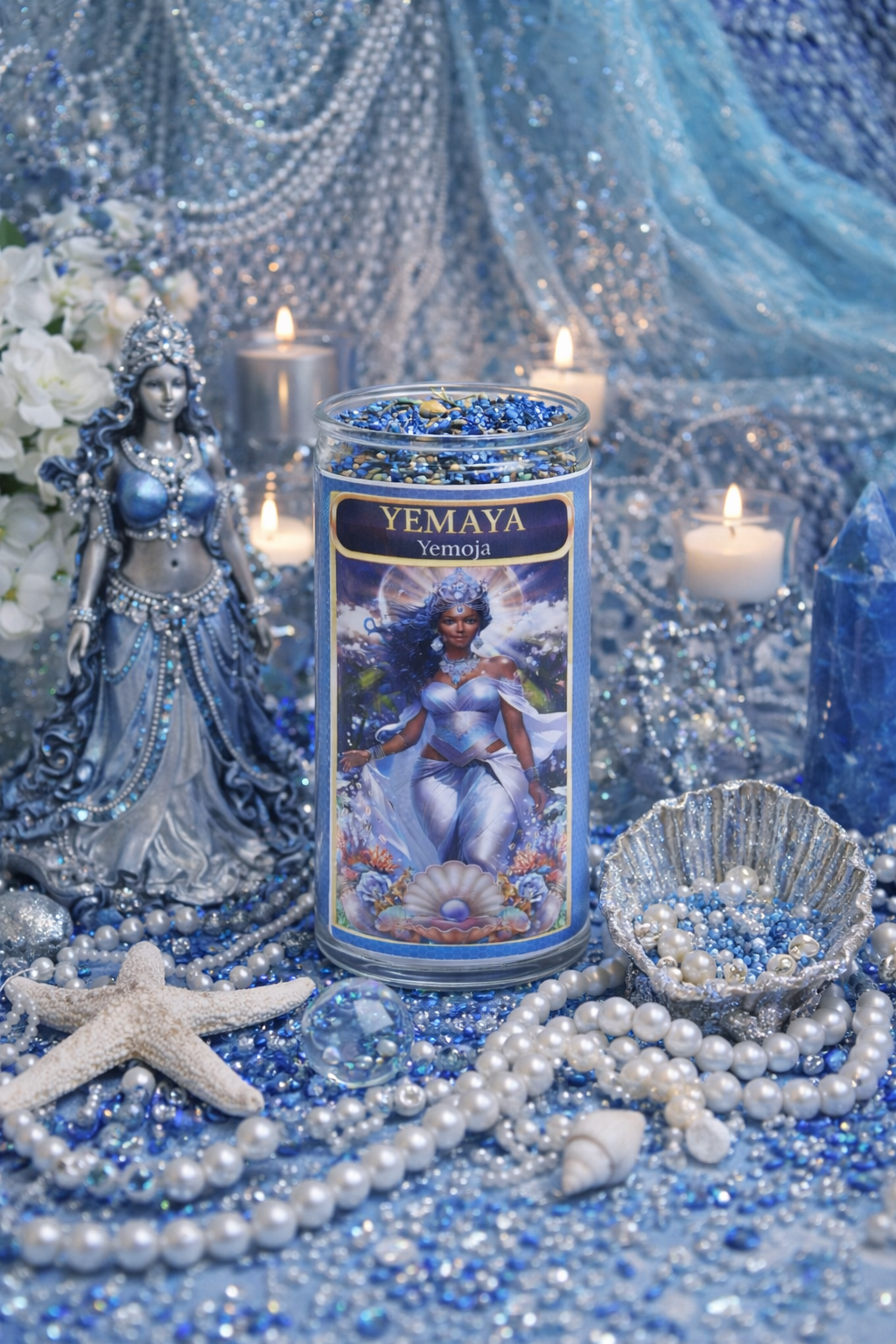 Yemoja Ocean Mother 3-Day Ritual Candle
