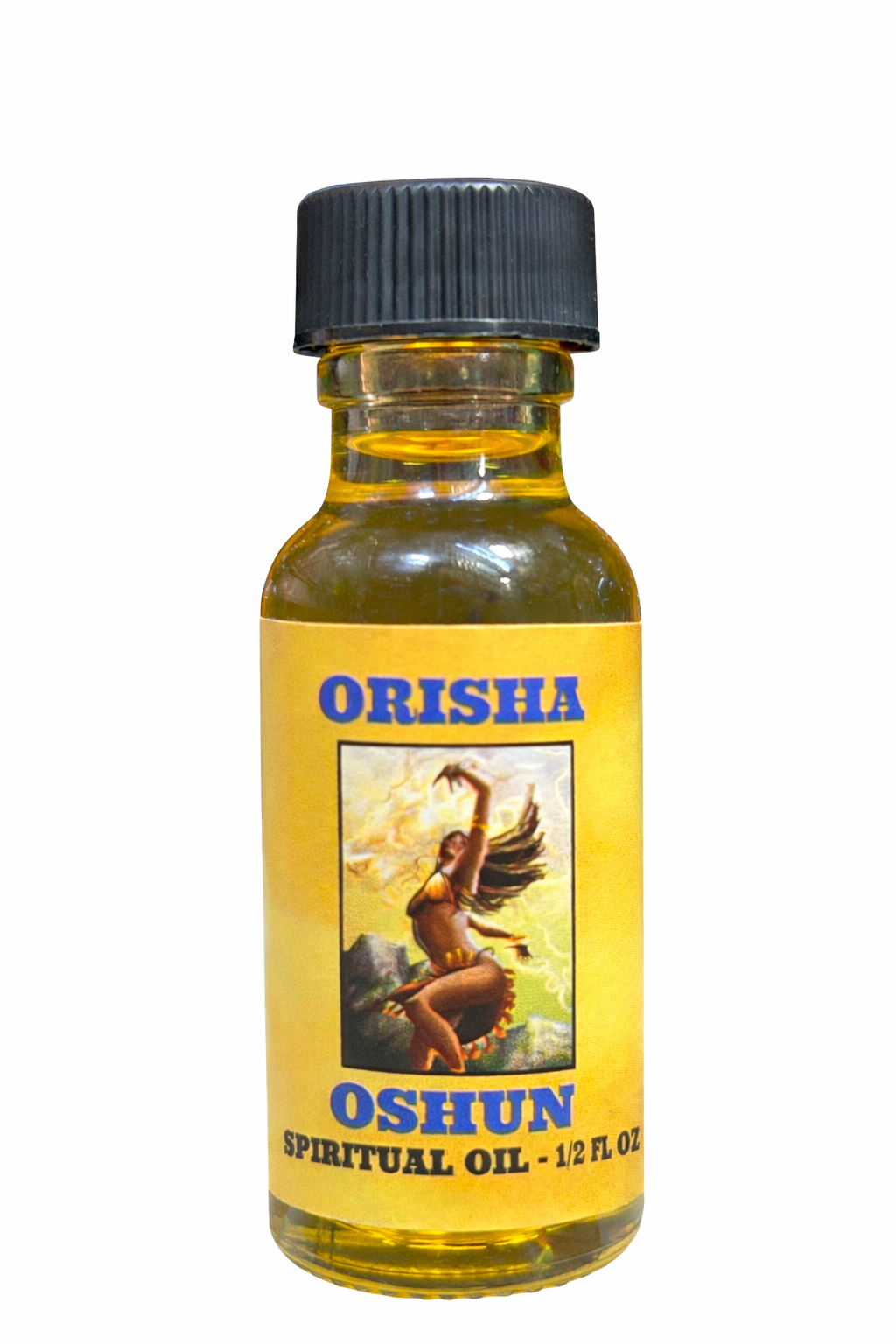 Oshun Orisha Ritual Oil – Love, Abundance & Sweetness (½ fl oz)