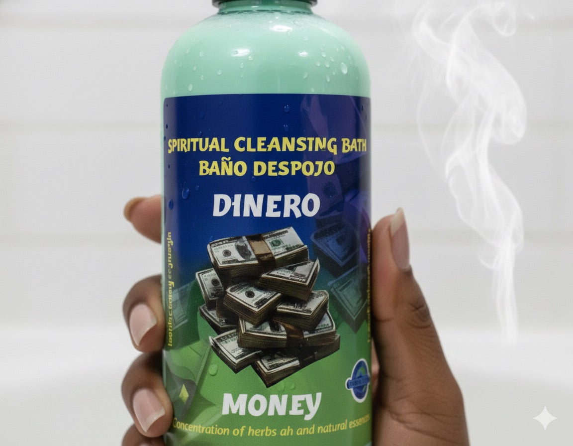 Money Bath (Dinero) - Spiritual Cleansing Bath - Baño Despojo for Financial Abundance Manifestation