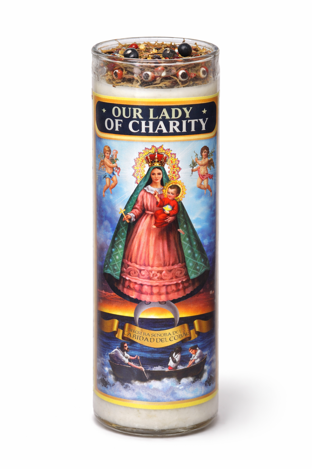 Our Lady of Charity 7-Day Candle Ritual Set