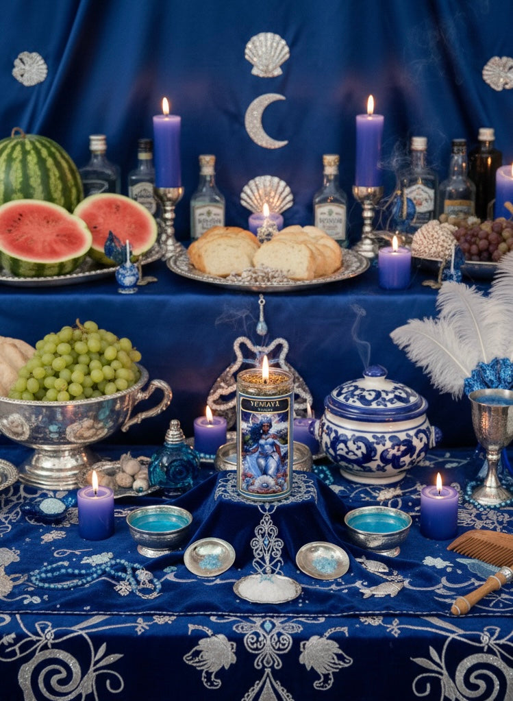 Yemoja Ocean Mother 3-Day Ritual Candle