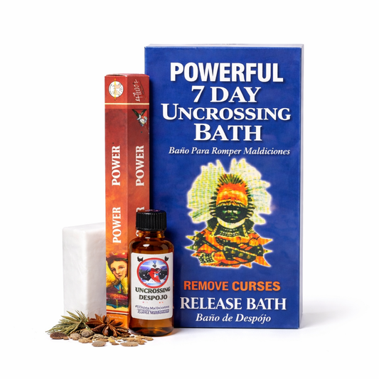 7-Day Spiritual Uncrossing Ritual Kit - Remove Curses and Negativity