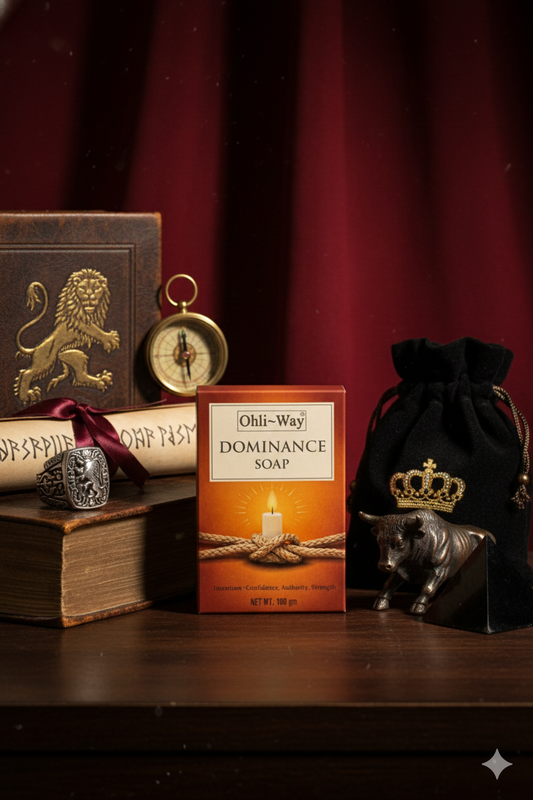 Dominance Intention Soap (Spiritual Manifestation of Romantic Power, Authority & Control) - Made with Natural Herbs & Spices