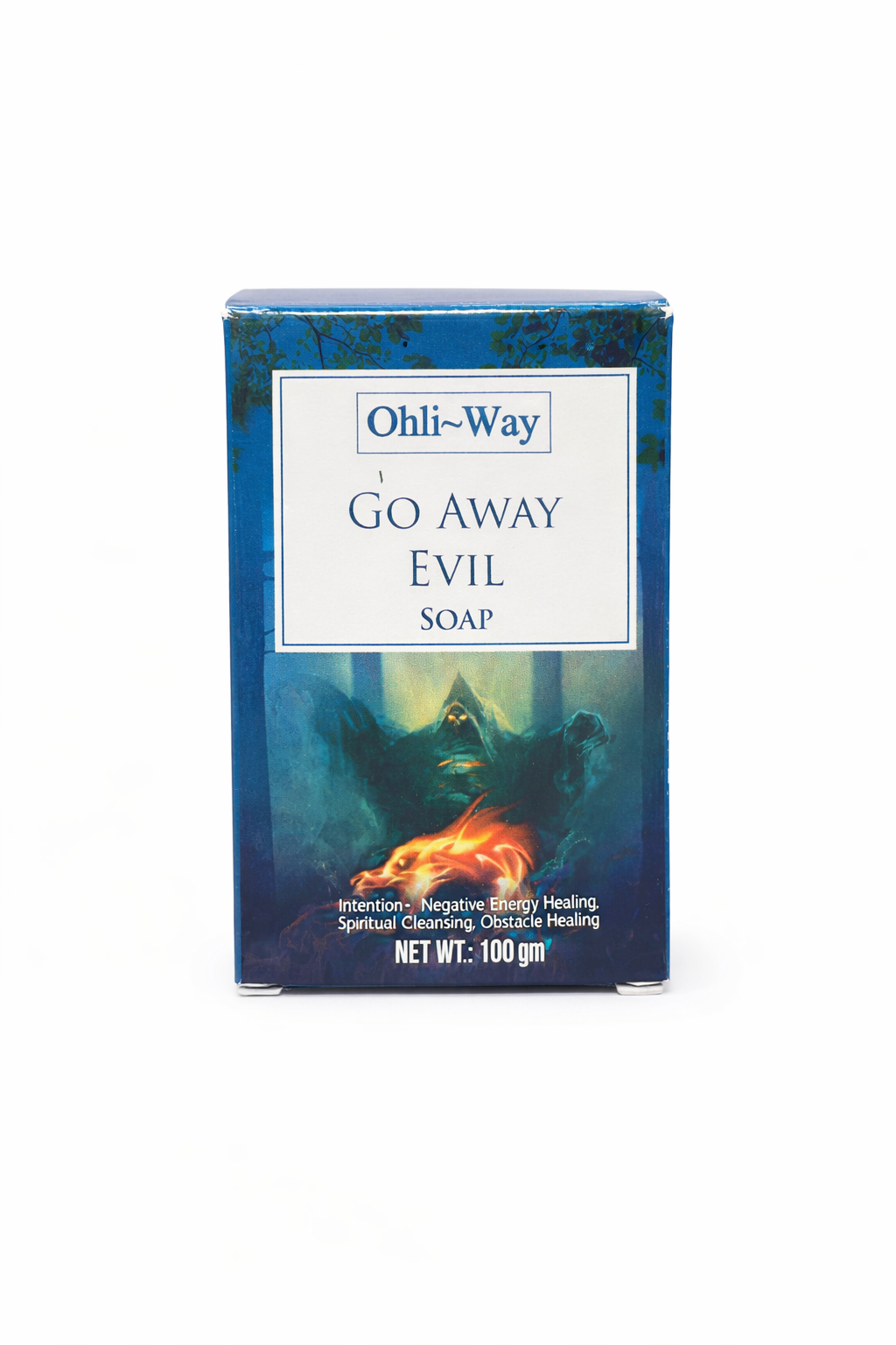 Go Away Evil Intention Soap – Spiritual Cleansing & Energy Reset Bar (100g)