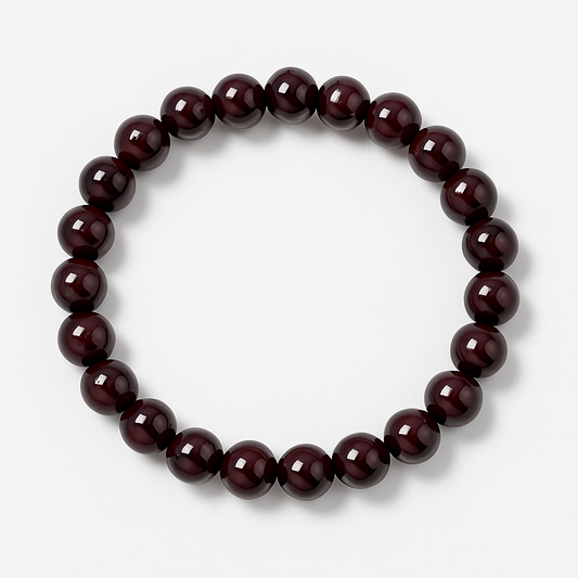 Garnet “Fire & Protection” Healing Bracelet — Passion, Creativity, Strength & Energy Transformation