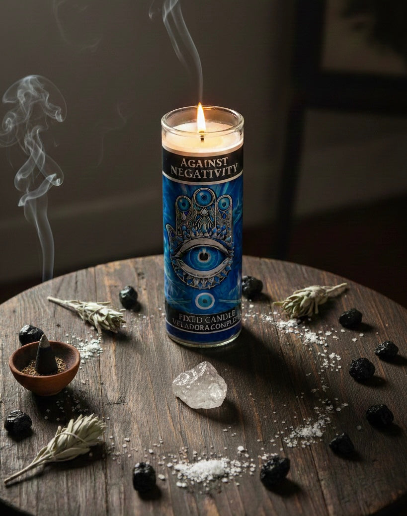 Against Negativity 7-Day Candle Ritual Kit