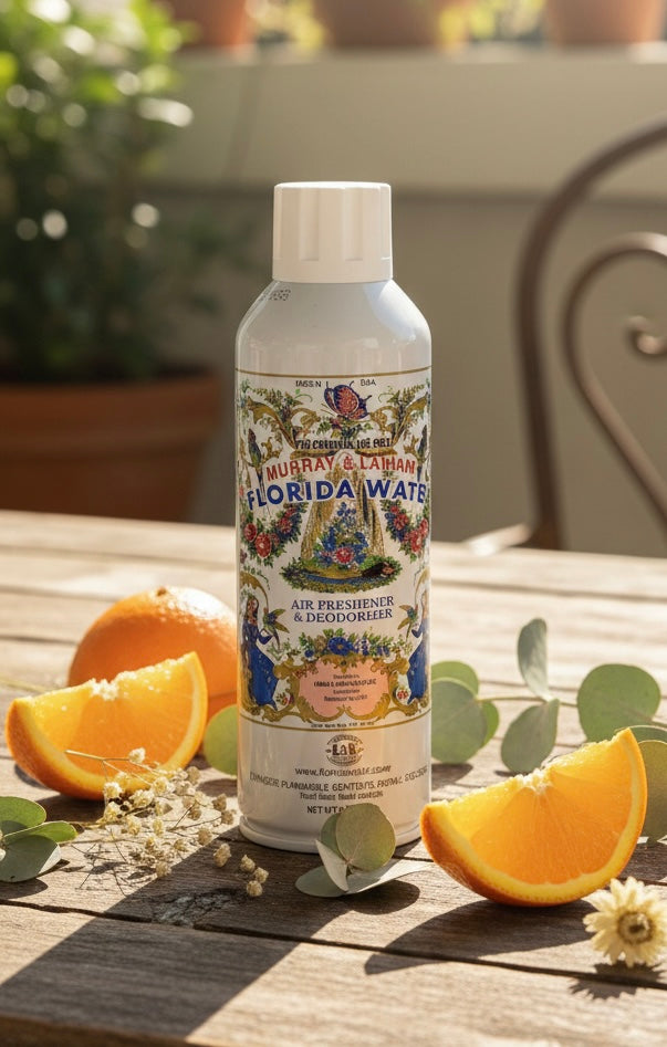 Florida Water Home Spray - Spiritual Cleanser & Air Freshener (8 oz)