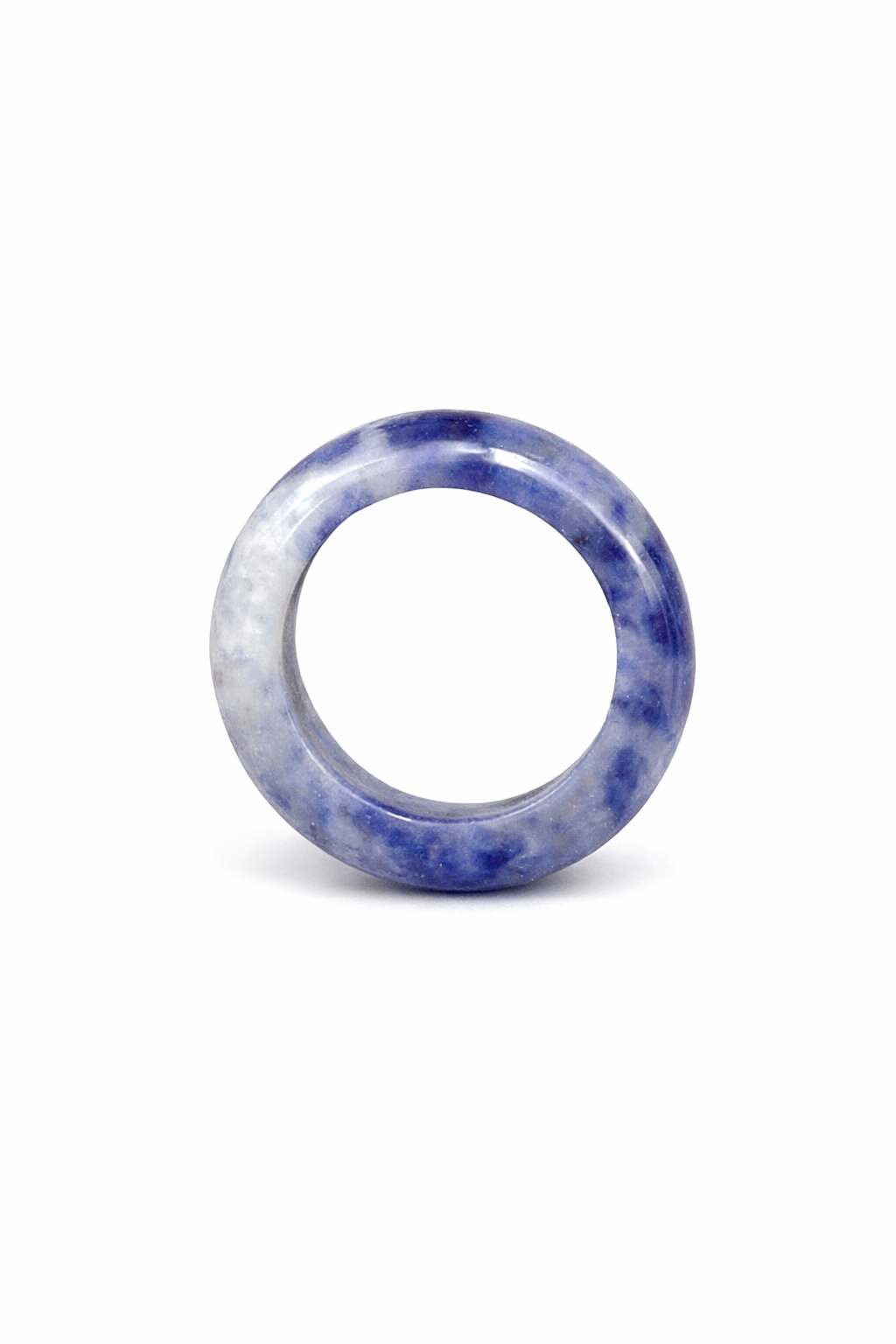 Sodalite Healing Stone Band for Clarity - Unisex