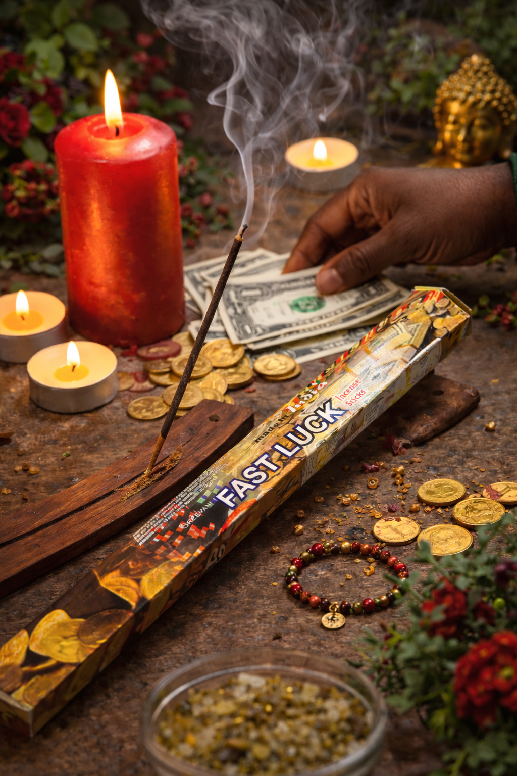 Fast Luck Incense Sticks – Abundance & Opportunity Attraction