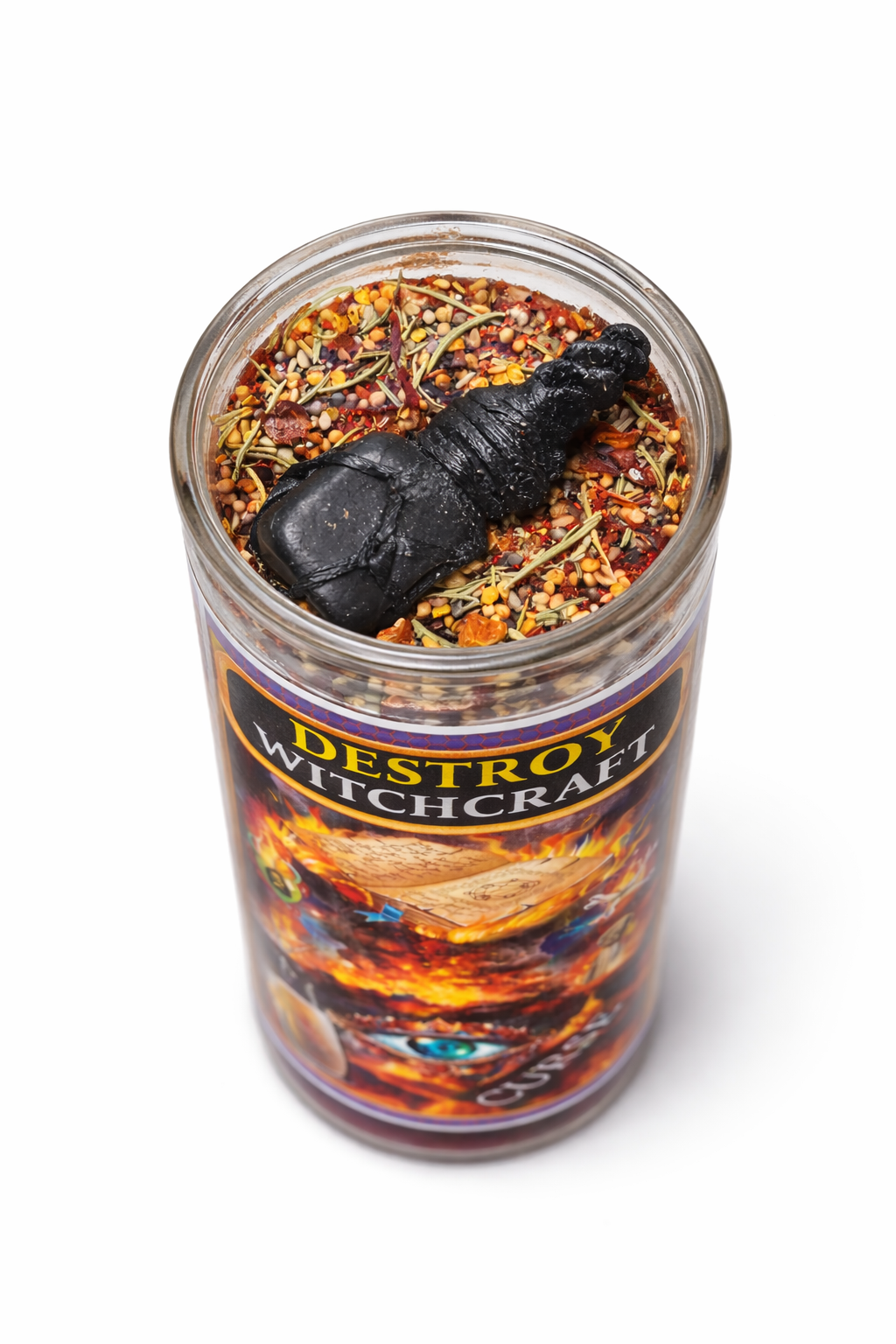 Destroy Witchcraft 7-Day Candle Ritual Set