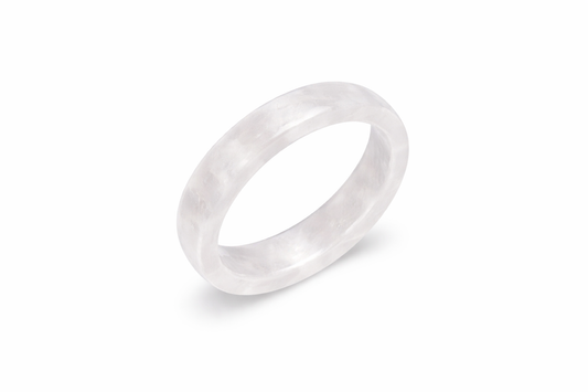 Clear Quartz Pure Clarity Band (Unisex) for Cleansing and Energy Amplification