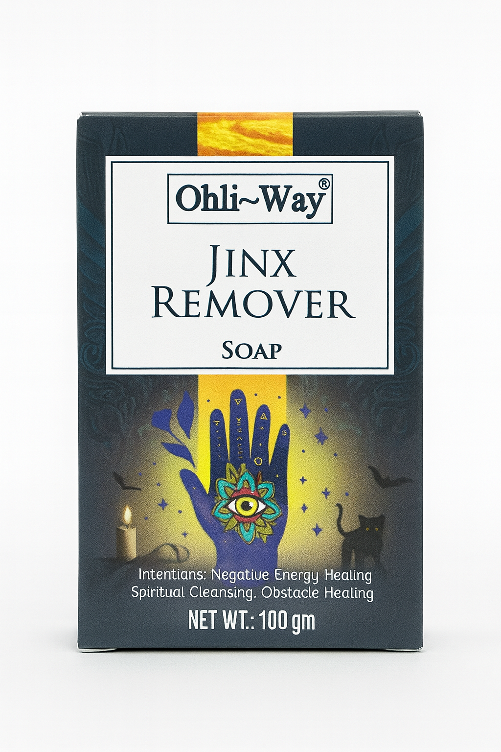 Jinx Remover Intention Soap (for Energy Reset & Protection) - Made With Herbs & Spices