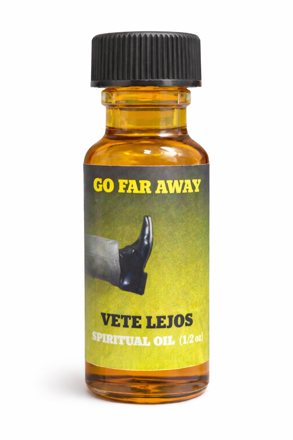 Go Far Away Spiritual Oil – Boundary & Distance Intention Oil (½ oz)