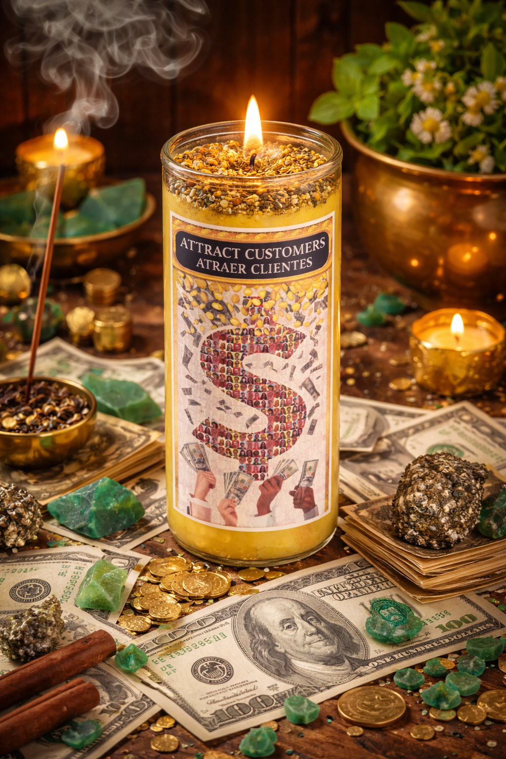 Attract Customers 3-Day Manifestation Candle