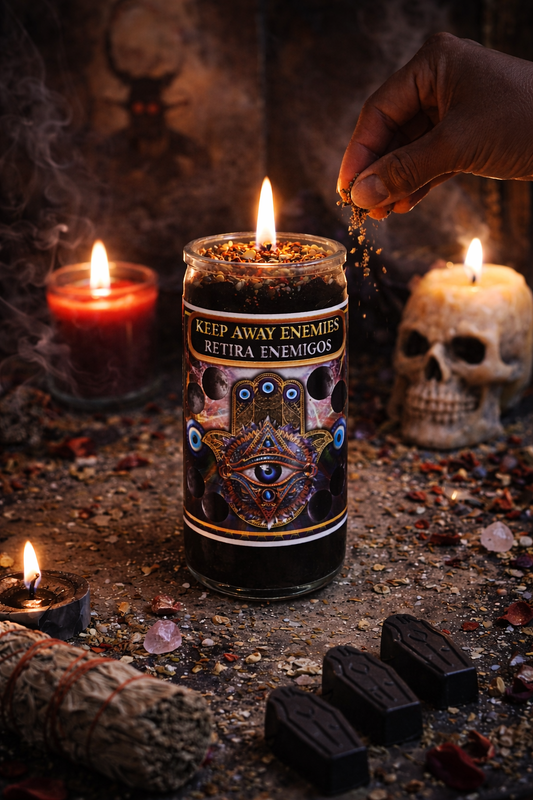 Keep Away Enemies 3-Day Ritual Candle