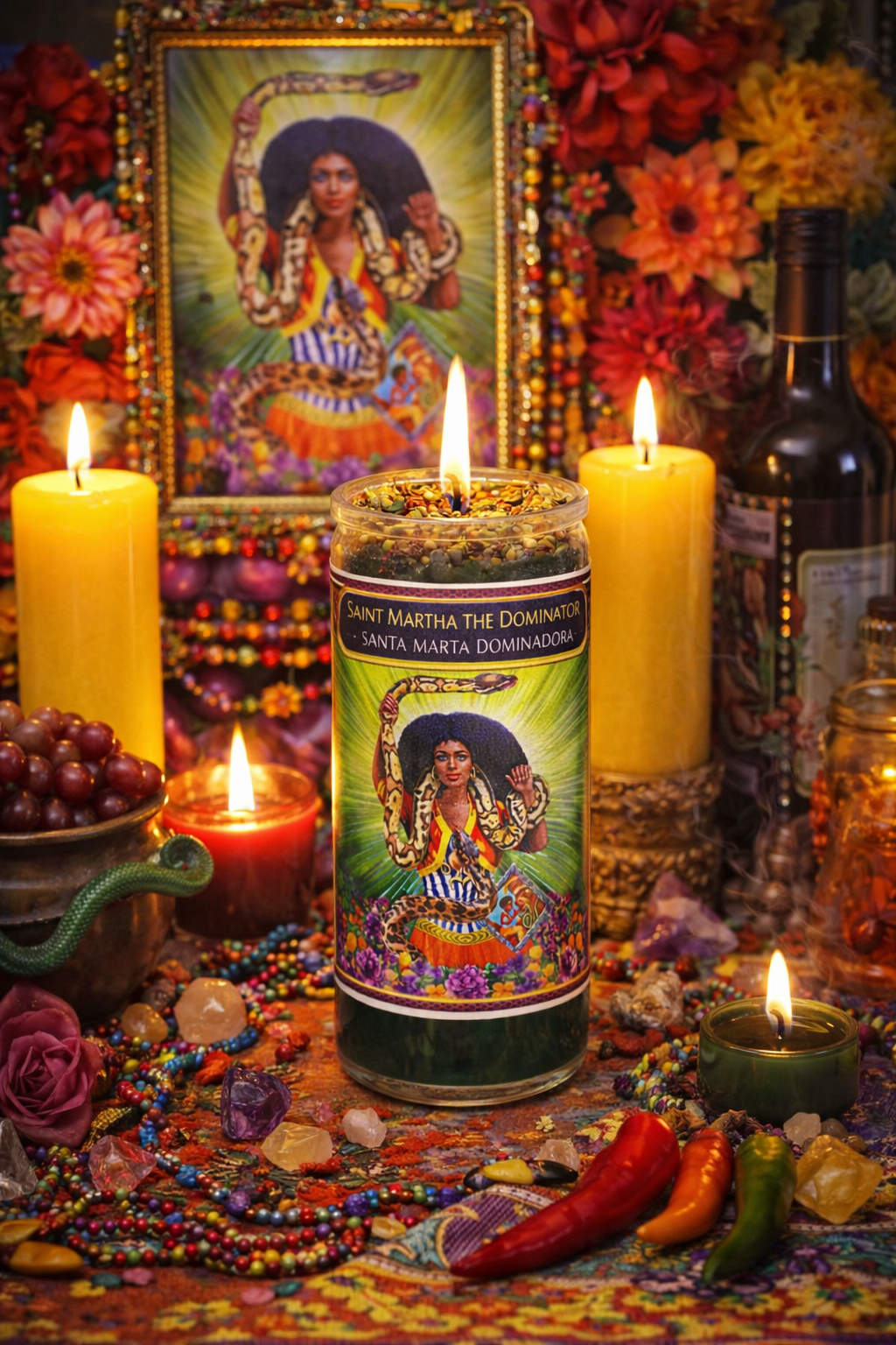 Saint Martha The Dominator 3-Day Ritual Candle